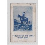 Cigarette card, Sarony, Boer War Scenes, type card, 'The Eyes of the Army, Hussar Scout', scarce (