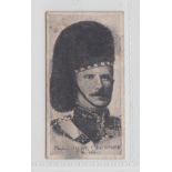 Cigarette card, J.L.S. Tobacco Co, Boer War Celebrities, type card, Major Gen. Hector A.