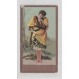 Cigarette card, USA, Drummond Tobacco Co, Beauties, CHOAB, type card, ref book H21, picture no 50.