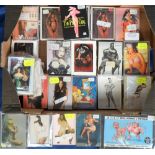 Glamour, a collection of 23 sets (some duplication) of modern glamour collectors cards inc. some