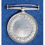 Militaria, RAF medal, silver RAF Halton Barrington Kennett Trophy medal with hanging bar awarded