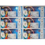 Football tickets, World Cup 2002, Korea/Japan, a collection of 24 unused press, observer &