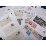 Postal History, a postmark collection for Westmorland with numerous Victorian items, 1840s