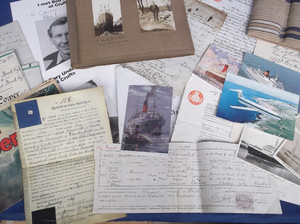 Ephemera, a large collection of assorted items many relating to world travel to include a 12 page