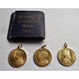 Trade issues, Rowntree's, two different 1937 Coronation medals, sold with a boxed medal for the 1911