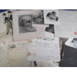 Ephemera, a large collection of Victorian scraps, engravings, book pages, invoices etc mostly