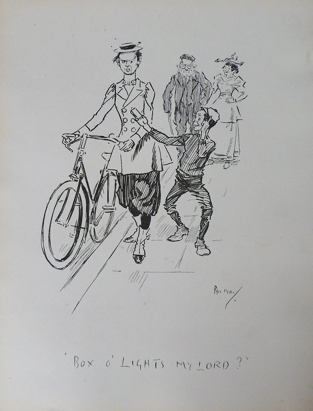 Ephemera, A copy of 'Phil May's Gutter-Snipes 50 Original Sketches In Pen & Ink' circa 1896 (age - Image 3 of 4