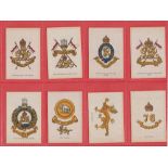 Tobacco silks, Major Drapkin, Regimental Colours & Badges of the Indian Army, mixed formats, group