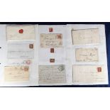 Postal History, postmark collection, Victorian period onwards relating to Knutsford, Macclesfield,