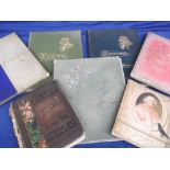 Tony Warr Collection, Books, 7 Victorian books comprising a signed copy of 'Cartoons Social and