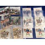 Trade cards, Huntley & Palmers, 25 cards, Biscuits in Other Countries (1 inc. 3 duplicates1) &