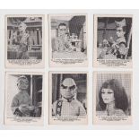 Trade Cards, Somportex, Thunderbirds (b/w) L size (set, 72 cards) (a few fair, mostly gd)