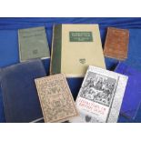 Books, 7 books, to include 1808 'Adventurer' by Alexander Chalmers, 1931 signed copy of 'Tapestries'