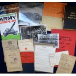 Ephemera, Military, small selection of approx. 20 items inc. Field Service Books from WW1 and WW2,