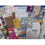 Food Advertising Ephemera, 25+ items of cooking fat/dairy related ephemera from the early to mid