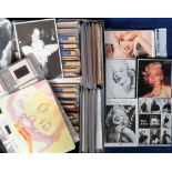 Glamour, Marilyn Monroe, a large quantity of modern postcards with photographic and artist drawn