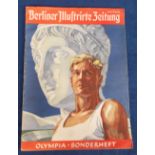 Olympic Games, Berlin, 1936, special issue, large format, 96 page, Berlin Olympics magazine,