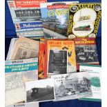 Ephemera, large quantity of mixed items 1920s/30s onwards, inc. railway booklets, WW2 inc. tank