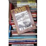 Trams, 80+ books and pamphlets relating to Trams and Tramways, varying ages and titles mostly