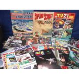 Collectables, Gerry Anderson selection, inc. Joe 90 Annual 1968, TV21 Annual 1973, Captain Scarlet
