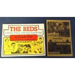 Football books, 2 scarce privately produced football books 'The Reds A Pictorial History of Barnsley