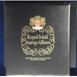 Stamp accessories, 3 Royal Mail hingeless albums with slip cases with pages for the period 1971-2002