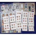 Trade cards, football selection, 4 sets, Mitcham's Footballers (25 cards), Cadet Footballers (50