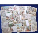 Trade cards, Liebig, a collection of 25+ Liebig sets, all appear to be complete but wrapped, all