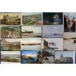 Postcards, North America, a collection of approx. 160 cards, mostly printed, mainly USA but