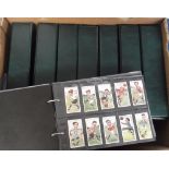 Cigarette cards, Player's, a large collection of sets contained in 7 modern albums inc. Football