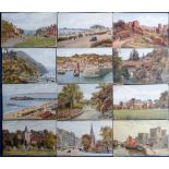 Postcards, A R Quinton, a collection of approx. 200 cards, various U.K. locations inc. Sussex,