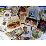 Tony Warr Collection, Ephemera, 100+ Victorian Greetings Cards, various publishers (Tuck, Eyre &