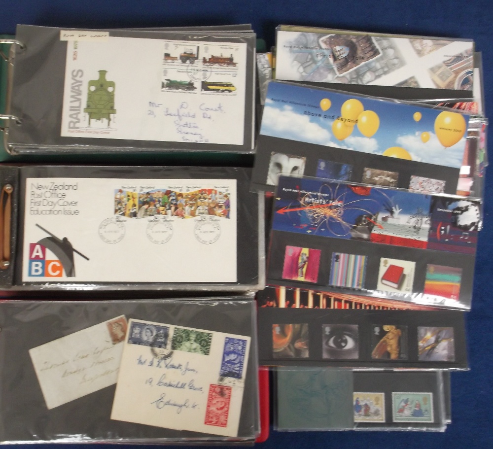 Stamps and Covers, 2 cover albums containing a collection of mainly GB covers, the majority QE2 plus