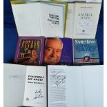 Signed Books, collection of 7 autographed hard back books 'The Way to Wexford' signed by George