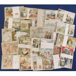 Trade cards, Liebig, a collection of 25 Liebig sets, all appear to be complete but wrapped, all