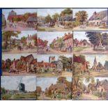 Postcards, A R Quinton, a collection of 80+ cards containing a good assortment of well animated