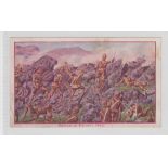 Cigarette card, Turkish Monopoly Cigarettes, Boer War Scenes, 'X' size (folder), type card, Battle