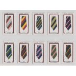 Cigarette cards, Brumfit, Public School Ties (Old Boys) Series (set, 50 cards) (mostly vg)