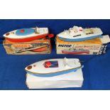 Toys, Sutcliffe Models Tinplate Boats, Racer 1 Speedboat, Zip Speedboat, Victor Motor Torpedo