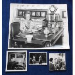 Photographs, Royalty, 4 b/w photos, one large image showing the Duchess of Bedford in the Blue