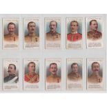 Cigarette cards, Taddy VC Heroes - Boer War (61-80) (set 20 cards) (some age toning & foxing, fair/