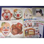 Trade Cards, package issues, Kellogg's, mixed selection of part sets, many cut to size from