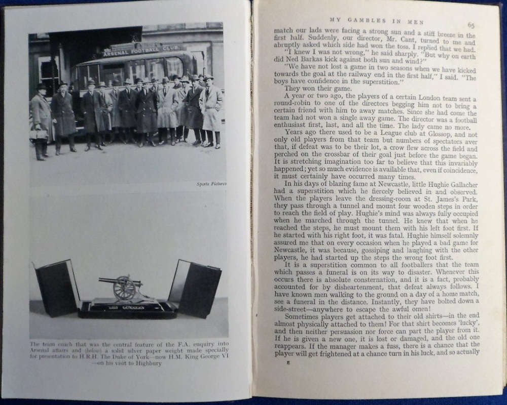 Football book, 'Behind the Scenes in Big Football' by Leslie Knighton published by Stanley Paul & Co - Image 2 of 2