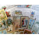Tony Warr Collection Ephemera, 14 Victorian and early 20thC calendars dating from 1878 to 1928