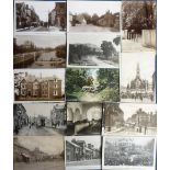 Postcards, Bedfordshire, a collection of 55 topographical cards with many RP's (approx. 30) inc.