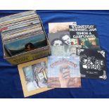Vinyl Records, 70+ albums and 12" singles, to include demo discs, various genres to include folk,