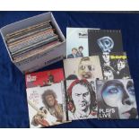 Vinyl Records, a collection of 60+ albums and 12" singles, to include demo discs, some