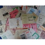 Ephemera, Advertising, 49 1920s/30s advertising whist score cards (unmarked) to include Murray's