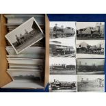 Postcards etc, Railway Engines, a collection of approx. 400 cards relating to London, Tilbury and