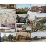 Postcards, Topographical, U.K. selection, including Kent (50+), Lincolnshire (25+) also Essex,